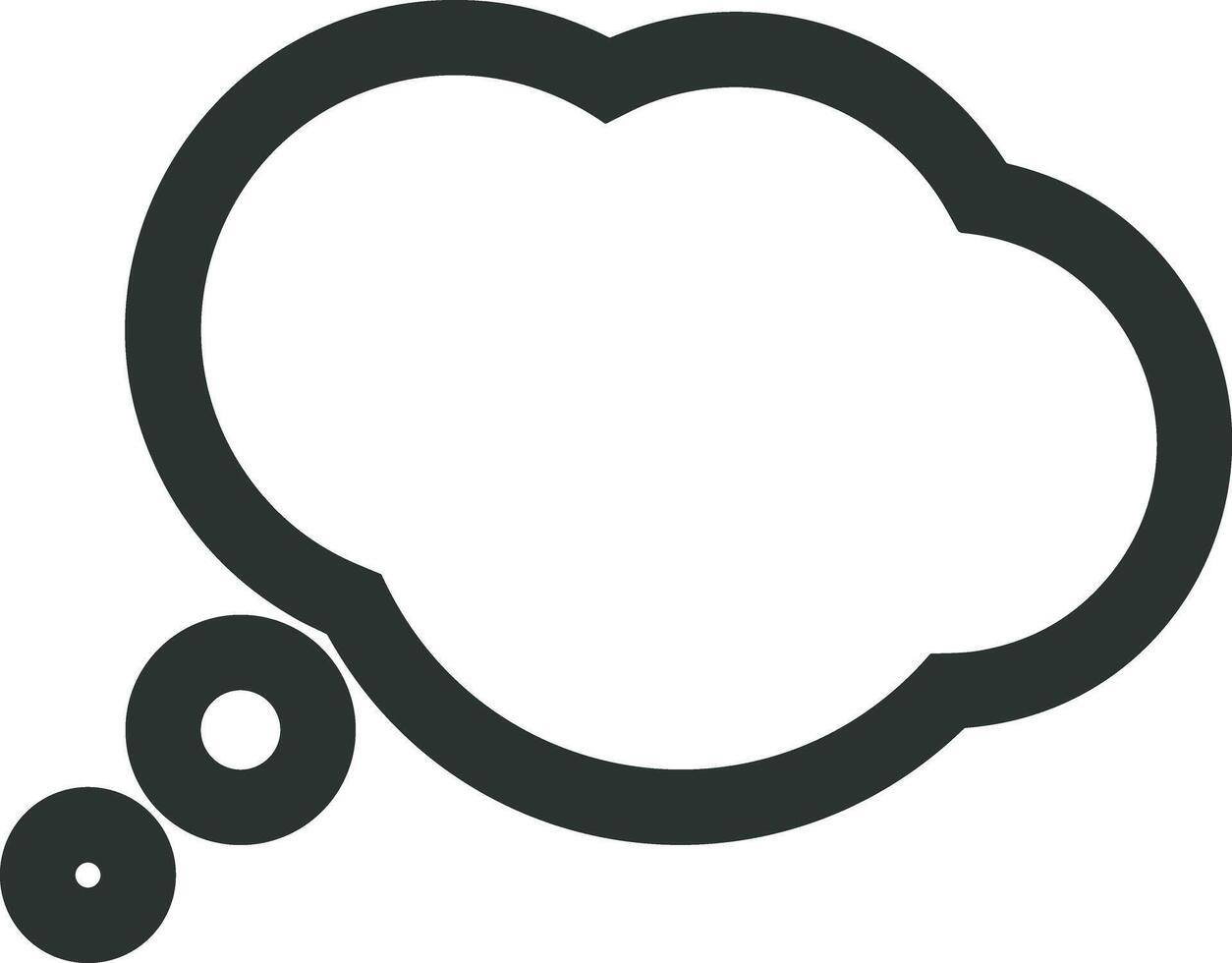 Comment icon image for element design of chat and communication symbol vector
