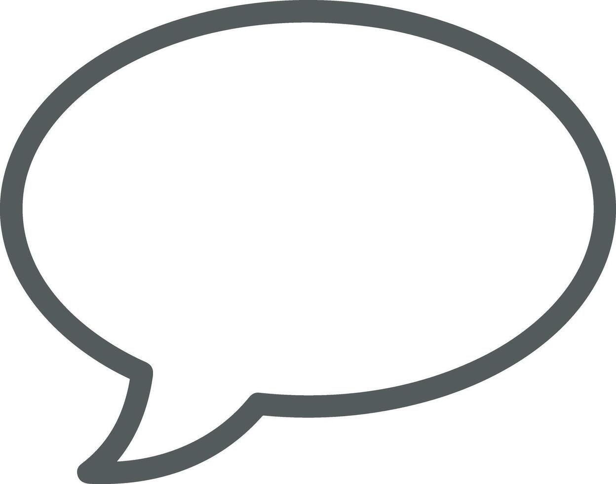 Comment icon image for element design of chat and communication symbol vector