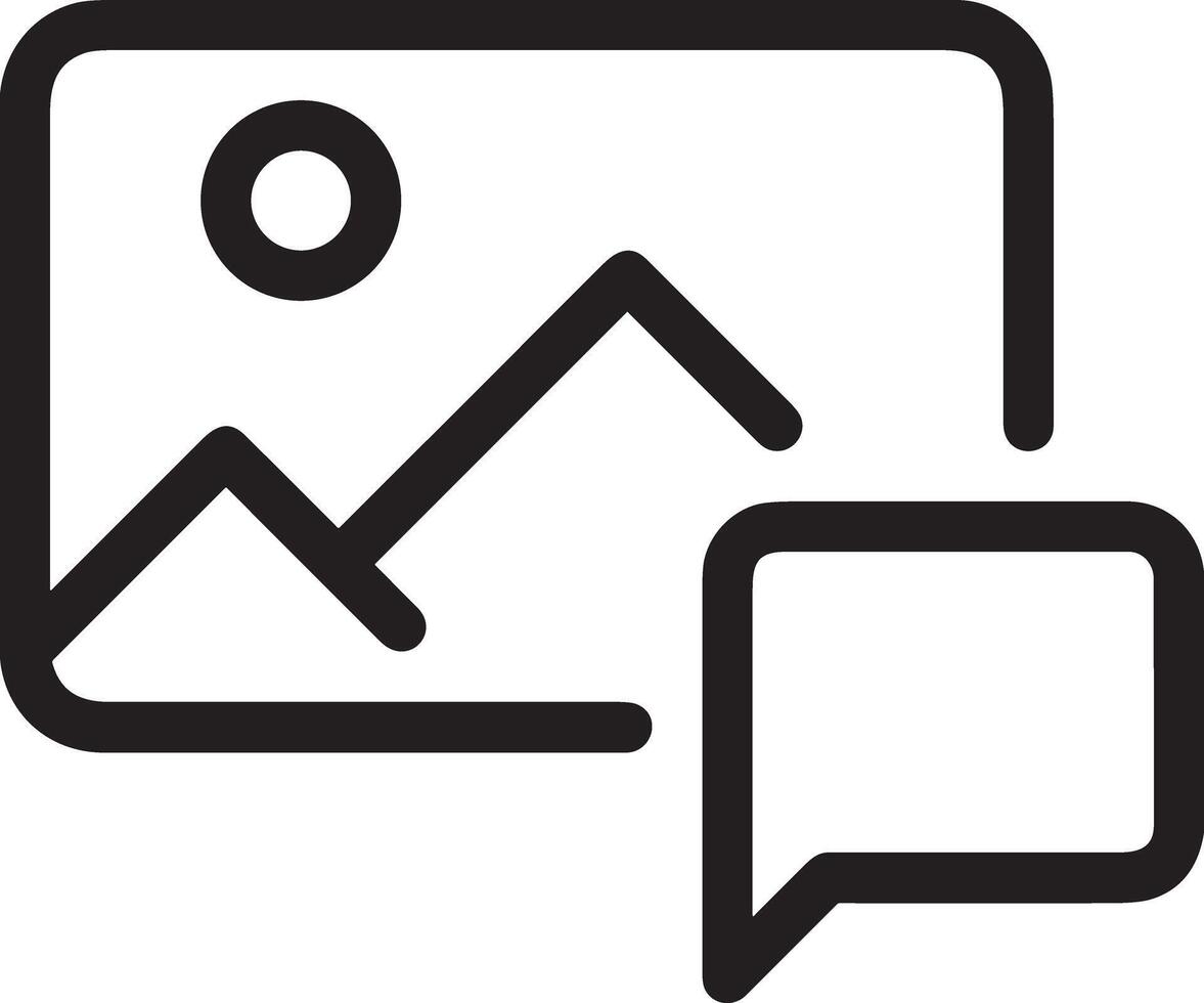 Comment icon image for element design of chat and communication symbol vector