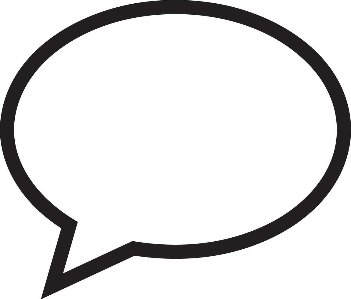 Comment icon image for element design of chat and communication symbol vector