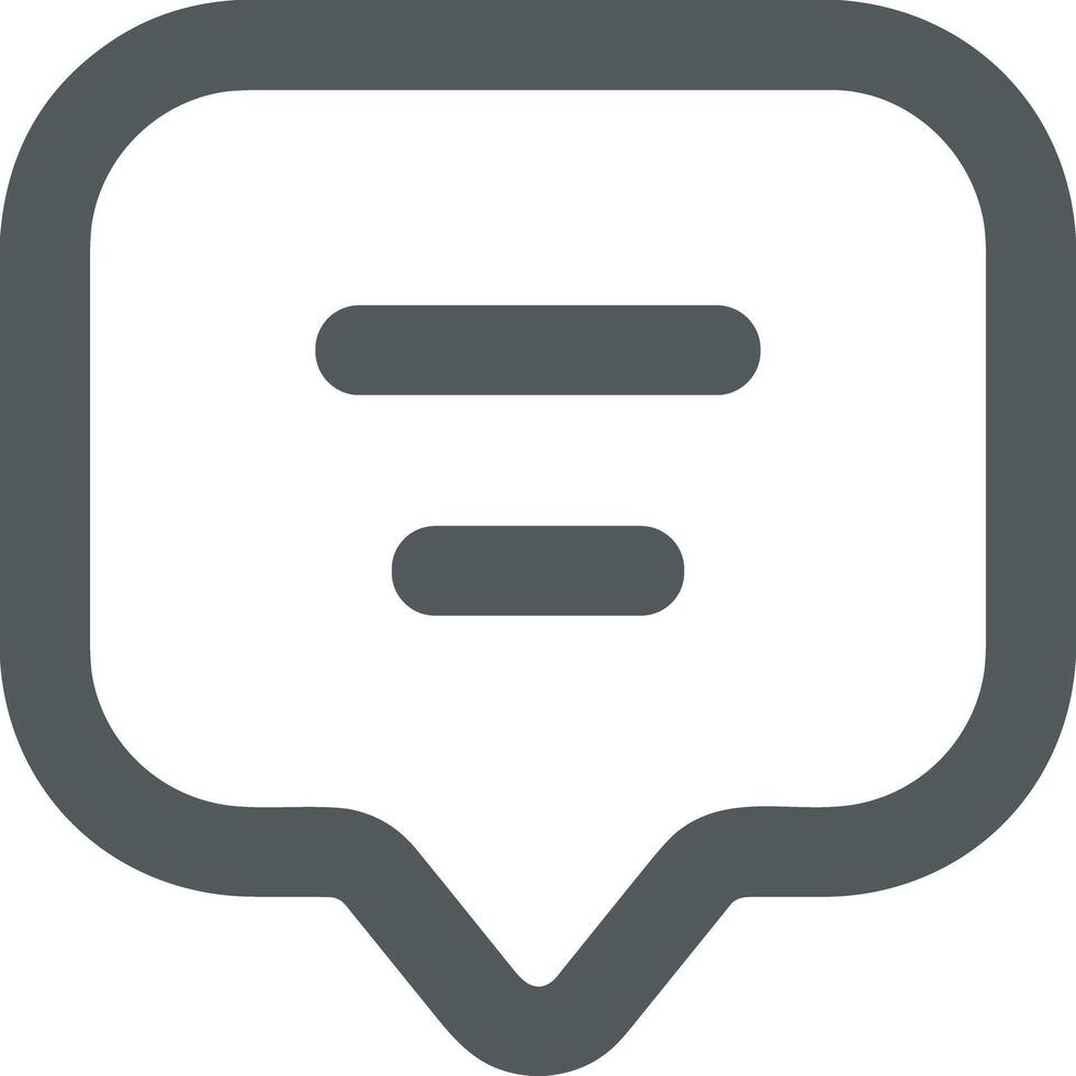 Comment icon image for element design of chat and communication symbol vector