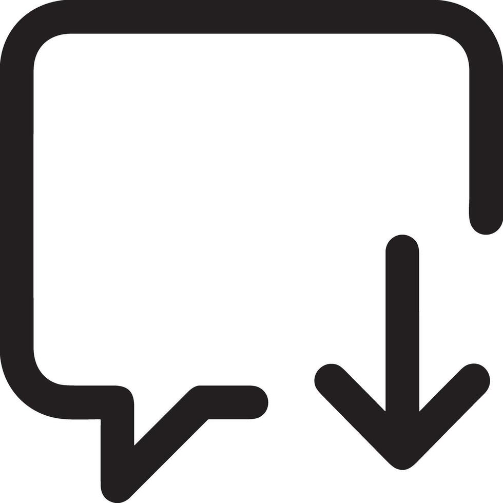 Comment icon image for element design of chat and communication symbol vector