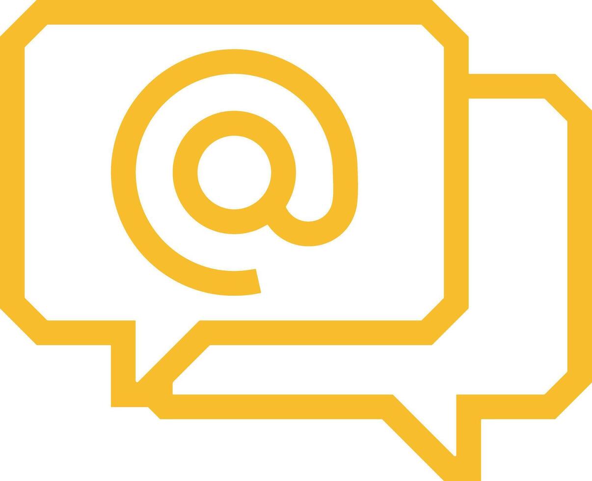 Comment icon image for element design of chat and communication symbol vector