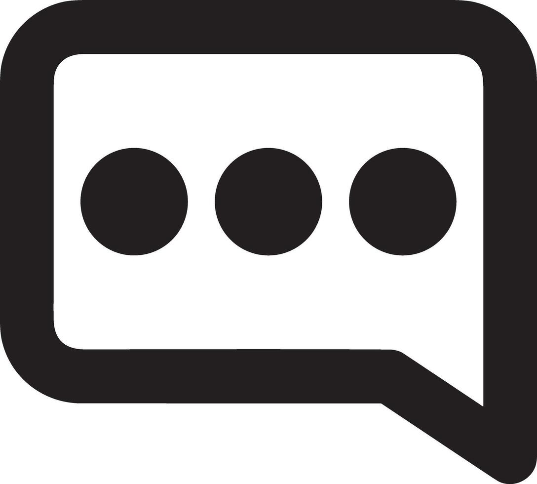 Comment icon image for element design of chat and communication symbol vector