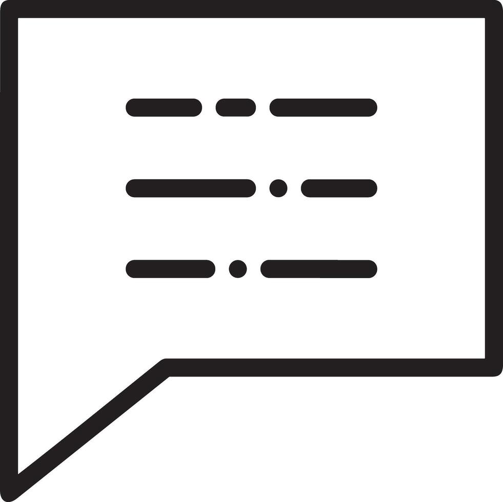 Comment icon image for element design of chat and communication symbol vector