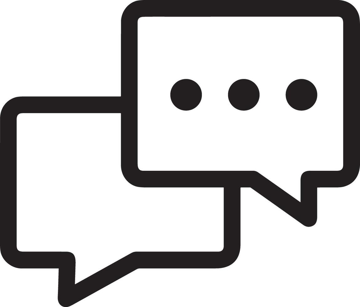 Comment icon image for element design of chat and communication symbol vector