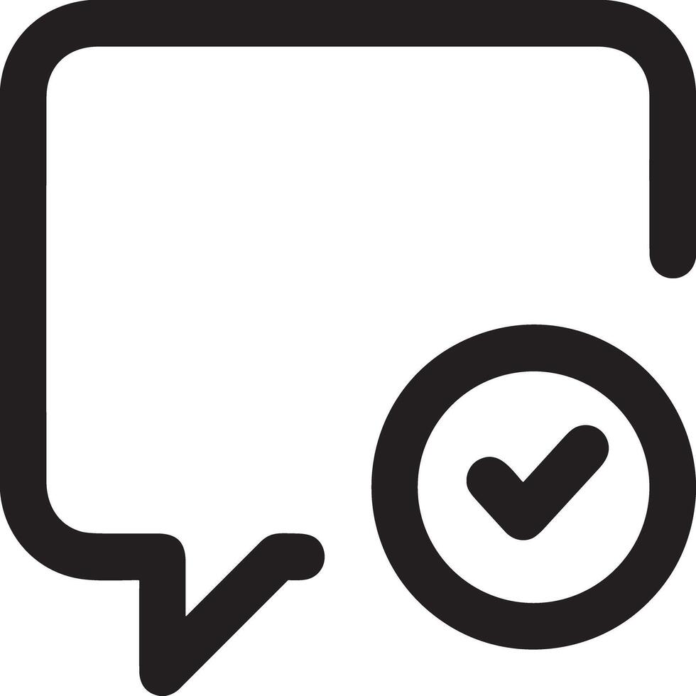 Comment icon image for element design of chat and communication symbol vector