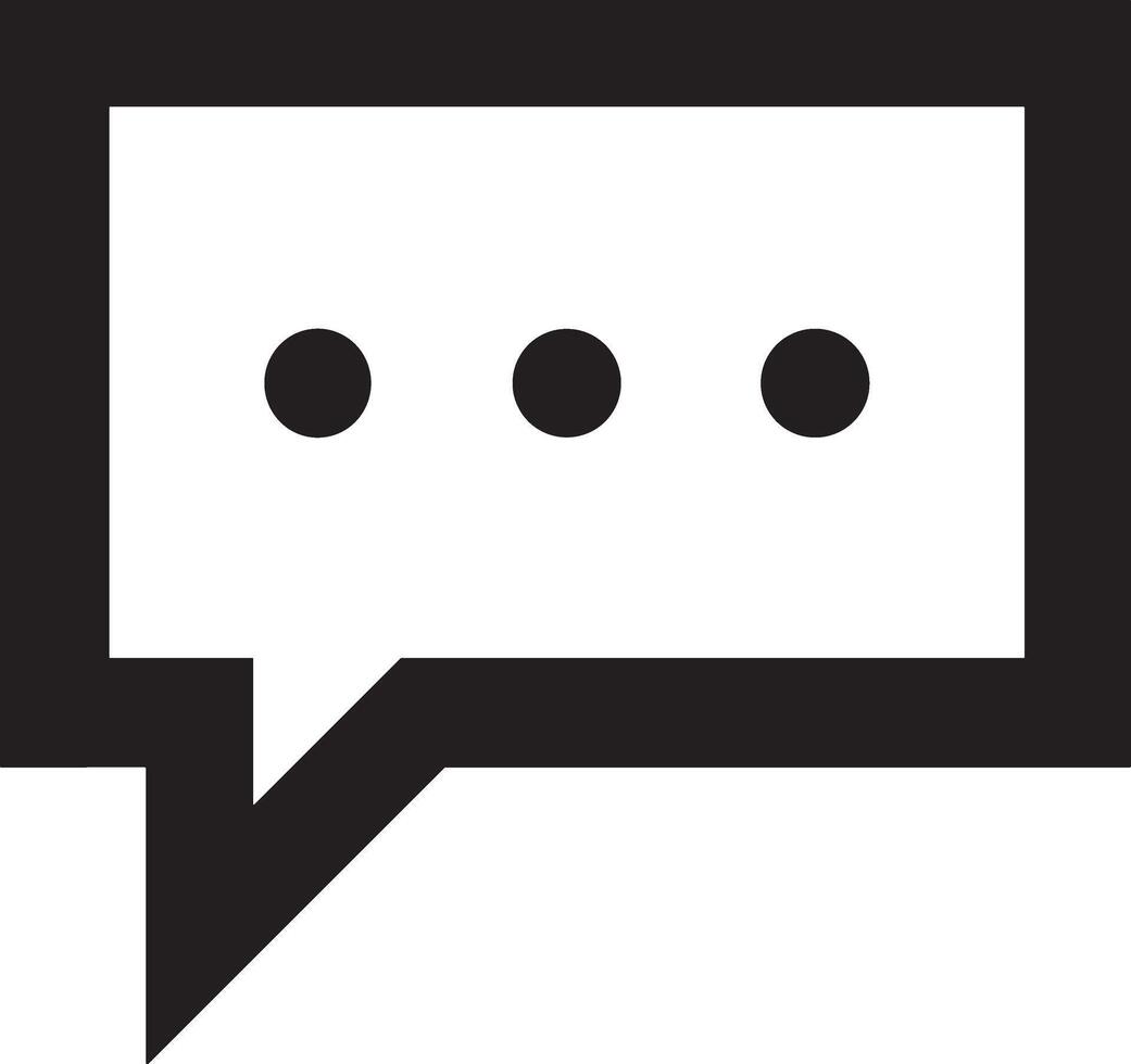 Comment icon image for element design of chat and communication symbol vector