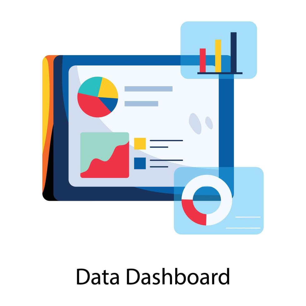 de moda datos tablero vector