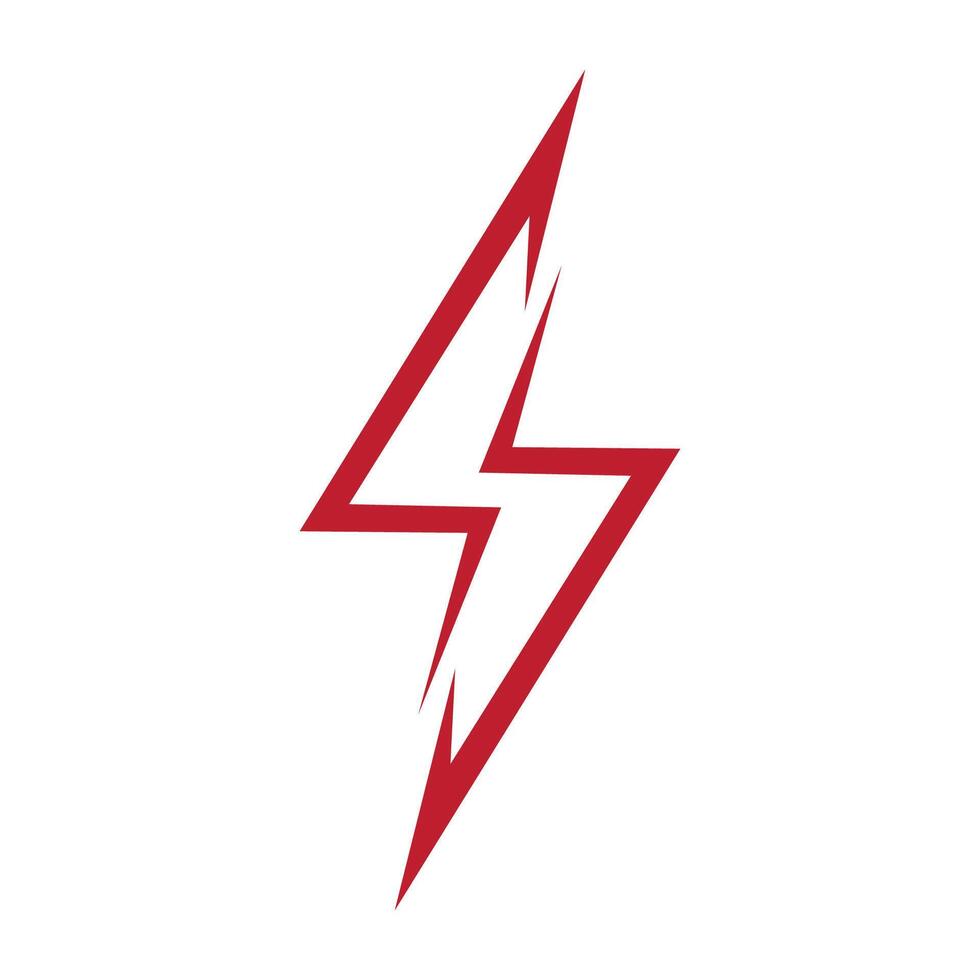 Lightning,electric power logo design element vector