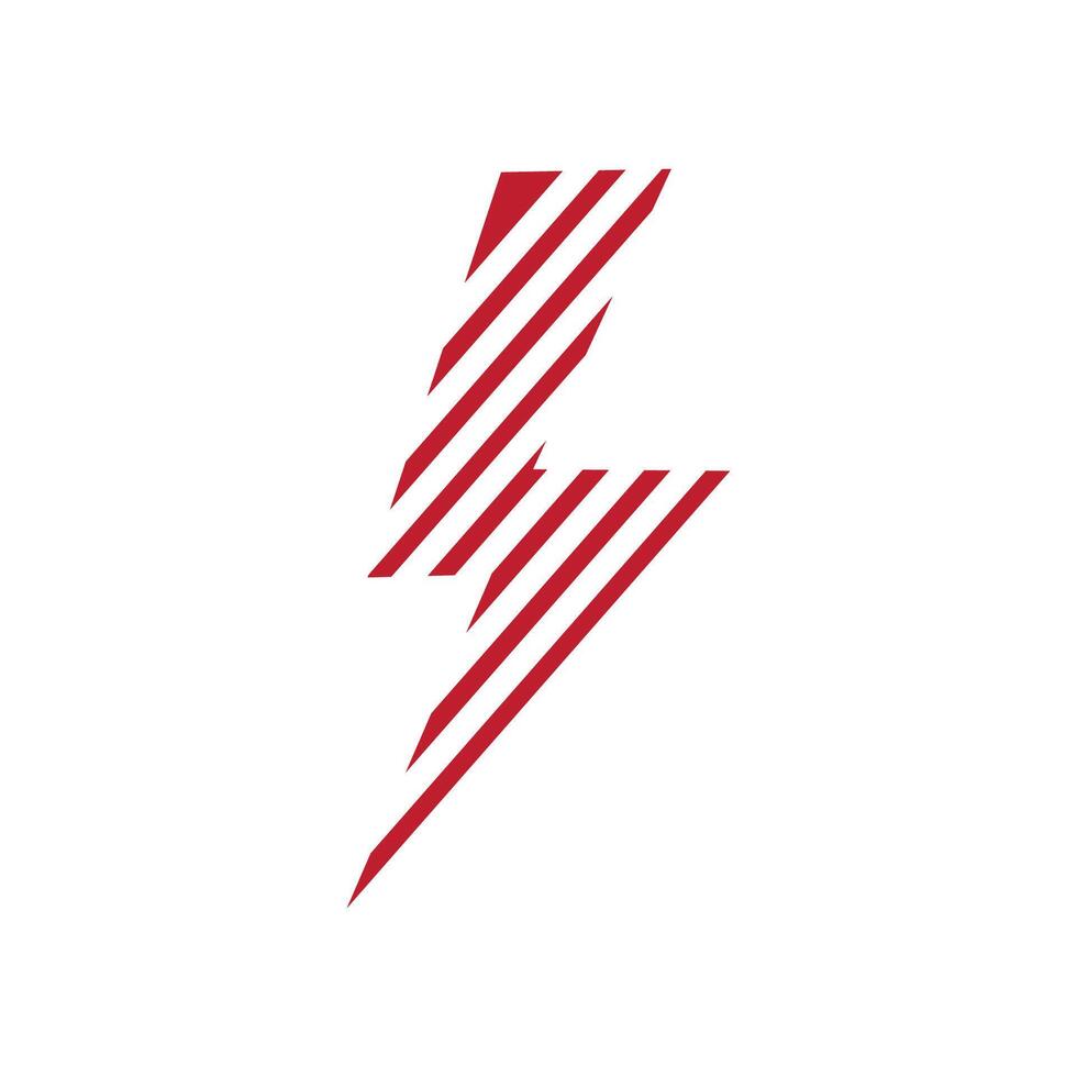 Lightning,electric power logo design element vector