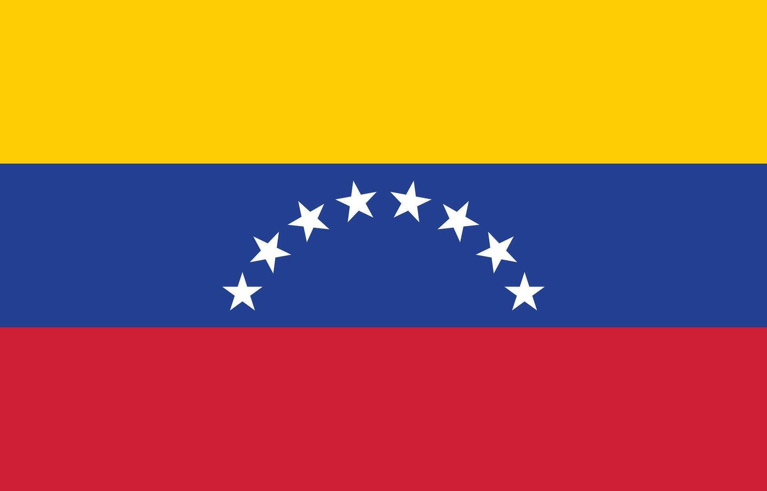 National flag of Venezuela. Venezuela Flag. vector