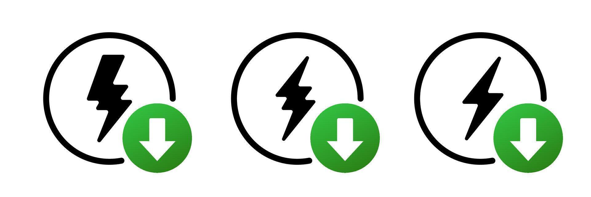 Flash Power Thunderbolt Bolt Logo vector