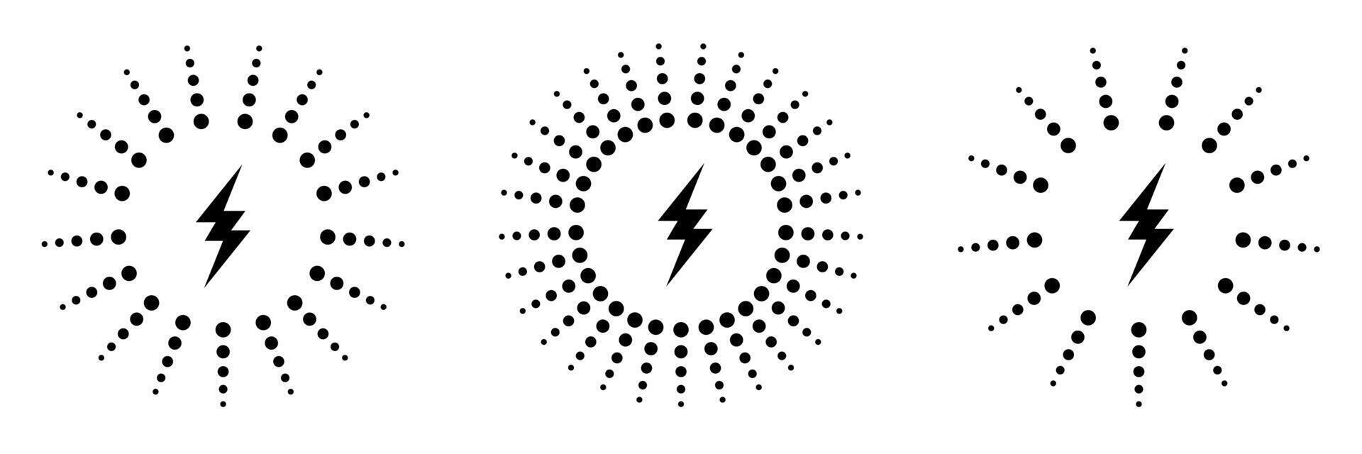 Battery charge Battery charge Electric Energy and Power Bolt Logo vector