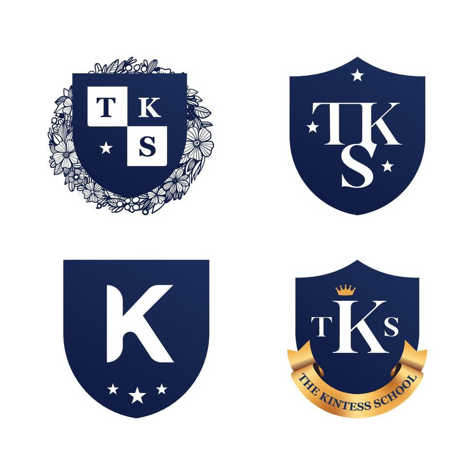Education badge logo vector