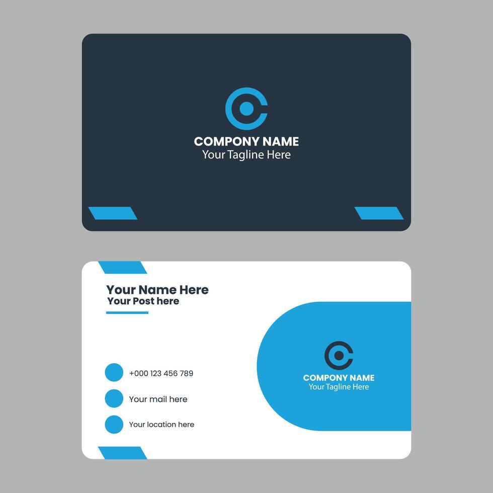 business card design vector