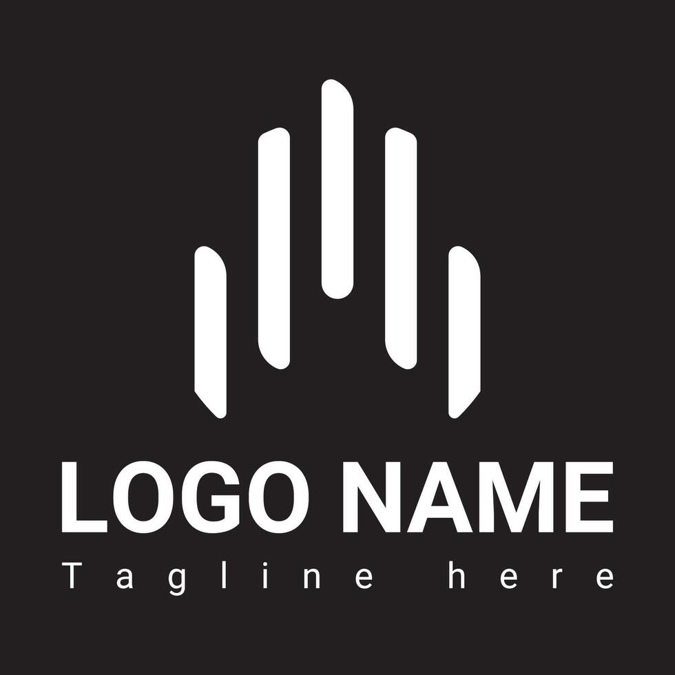 unique logo design vector
