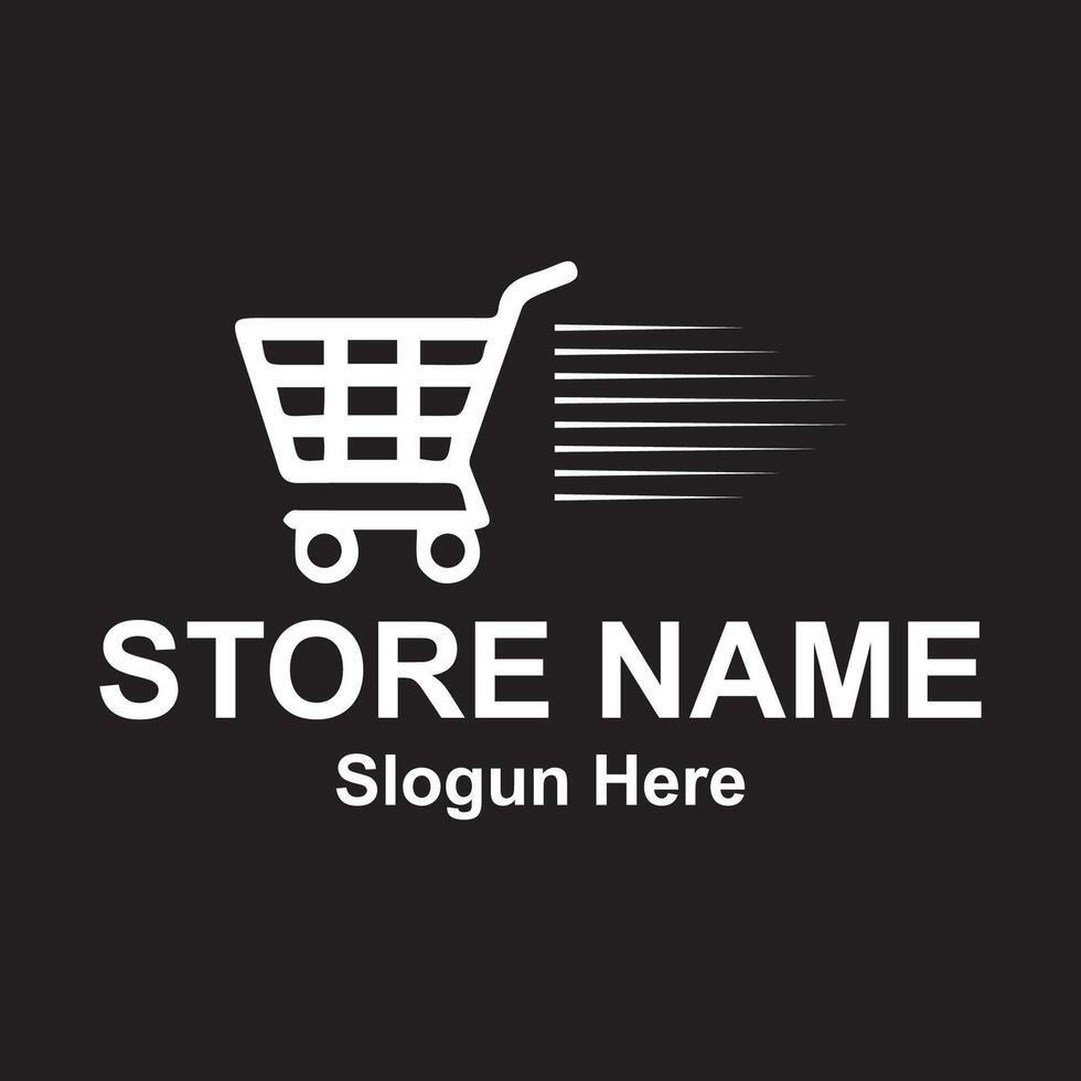 store logo design vector