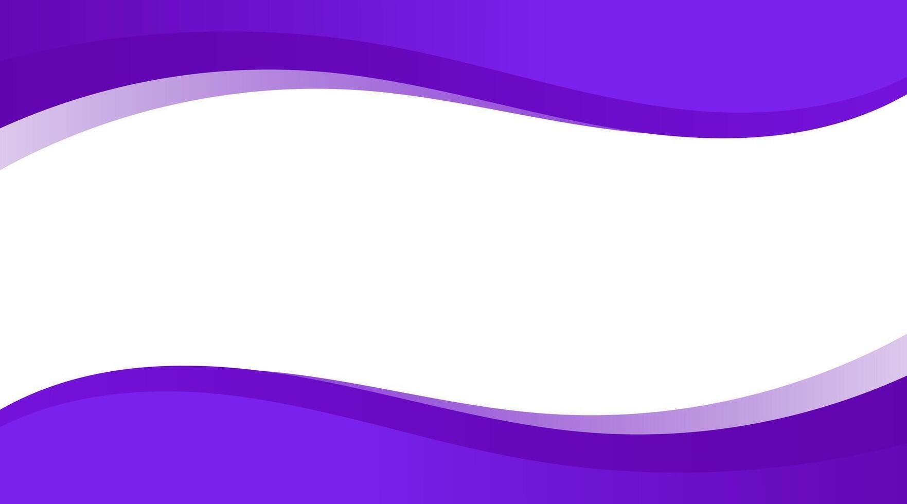 Abstract business banner background with purple modern curve. illustration vector