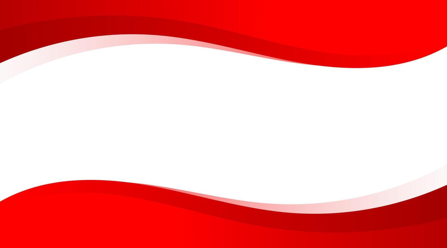 resumen negocio bandera antecedentes con rojo moderno curva. ilustración vector