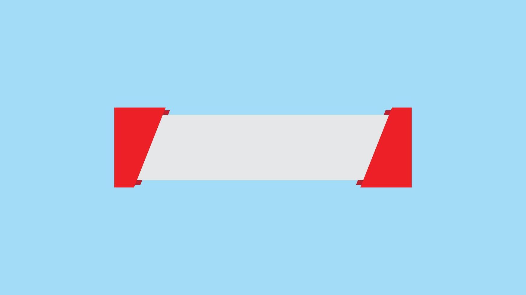 Text box design for name, text box, name banner, text banner vector