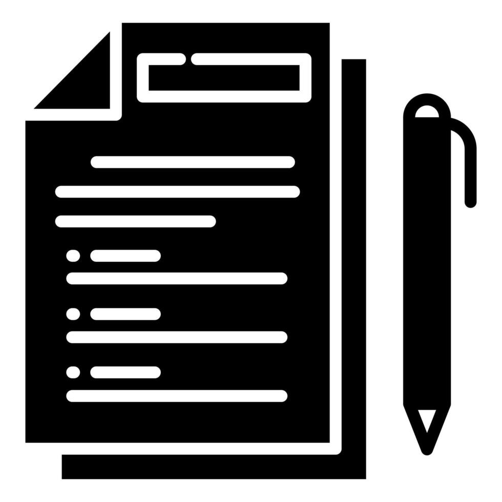 Report Summary icon line illustration vector