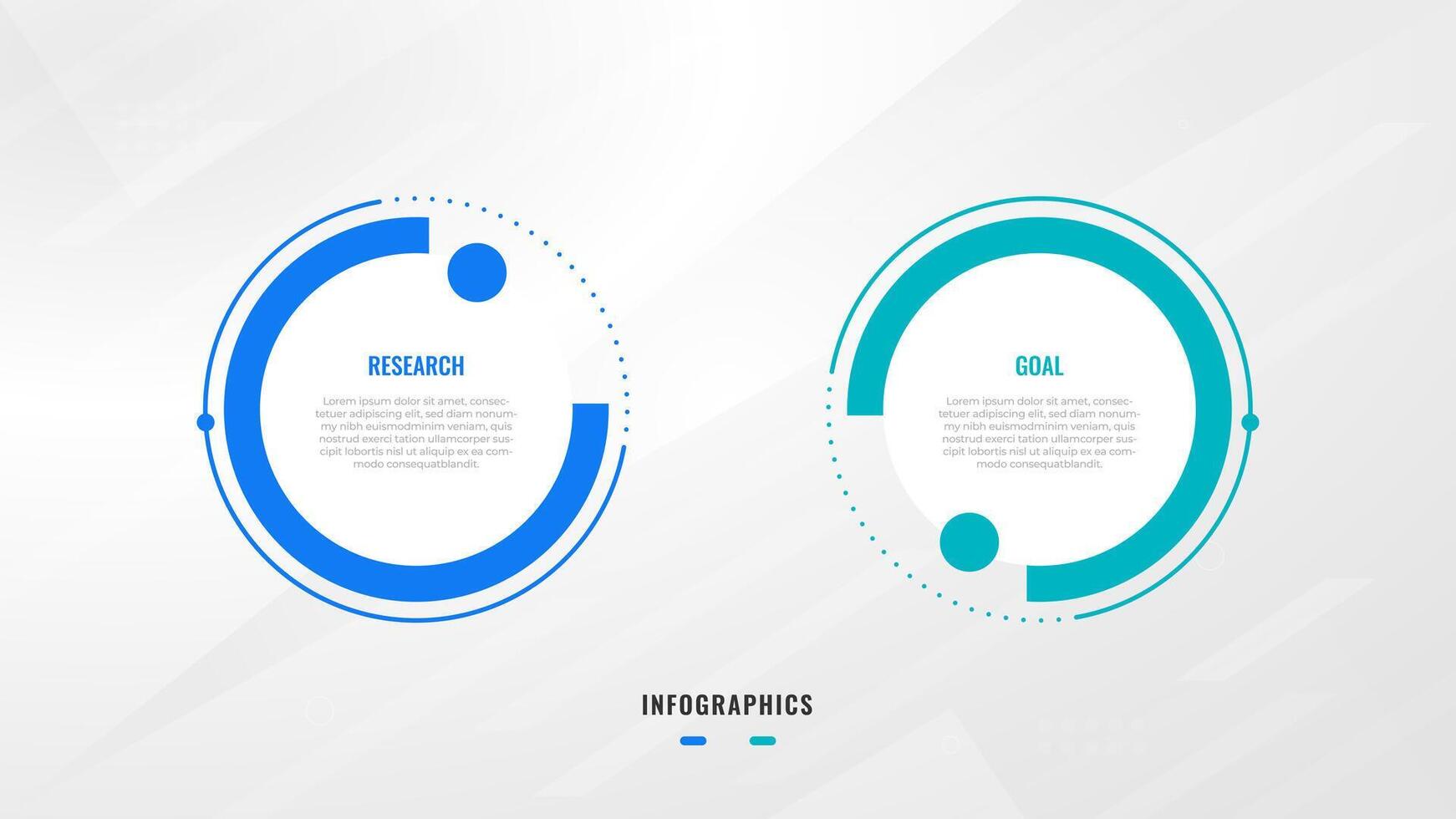 Two Step Infographic label design template with line icons. process steps diagram, presentations, workflow layout, banner, flow chart, info graph illustration. vector