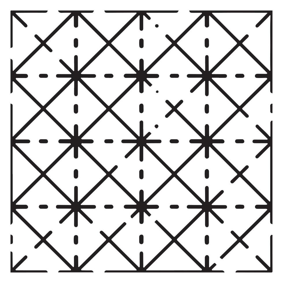 modern seamless geometric pattern grid vector