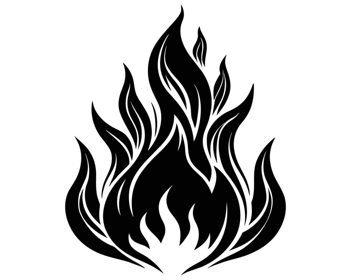 Fire flames design vector