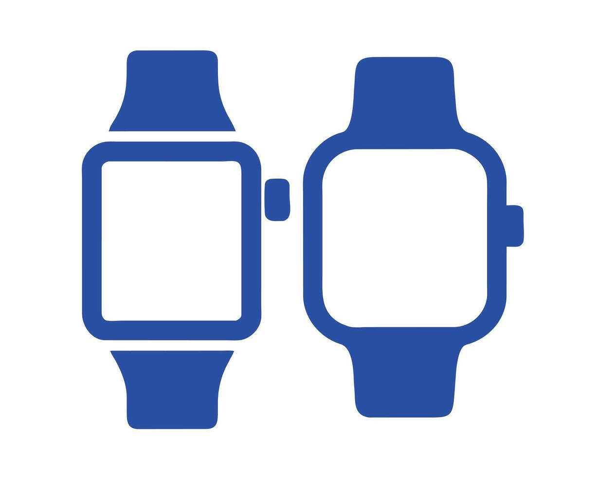 Smart Watch Silhouette vector