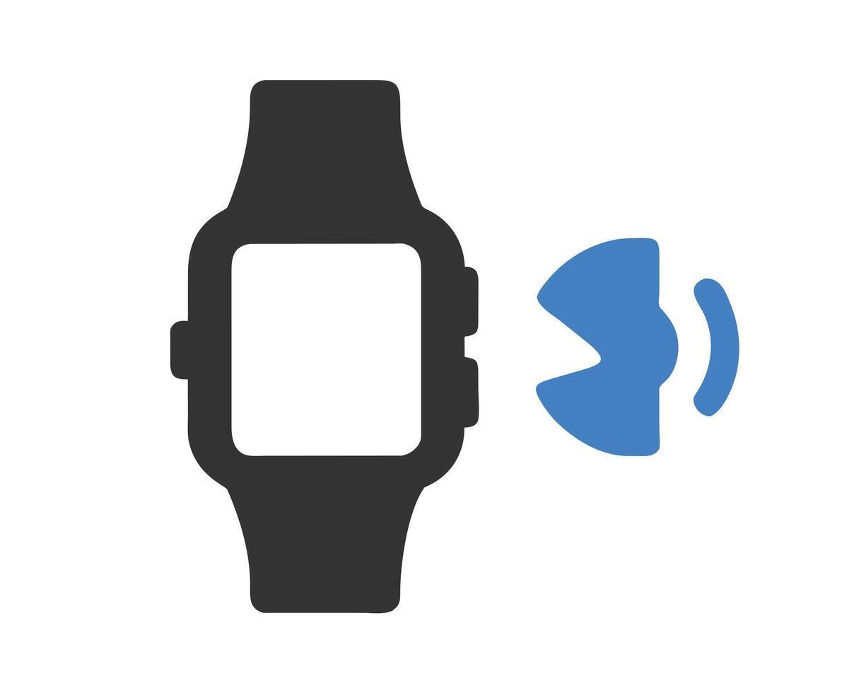 Smart Watch Silhouette vector