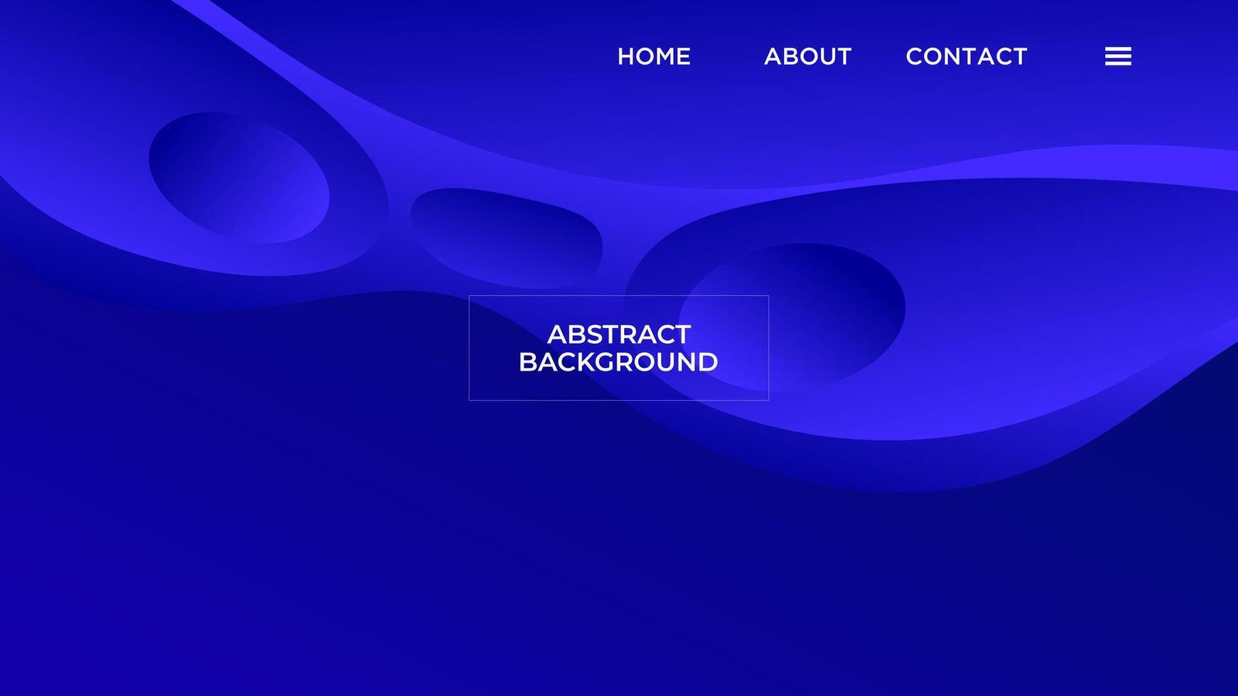 ABSTRACT BLUE BACKGROUND ELEGANT GRADIENT SHAPES SMOOTH LIQUID COLOR DESIGN TEMPLATE GOOD FOR MODERN WEBSITE, WALLPAPER, COVER DESIGN vector