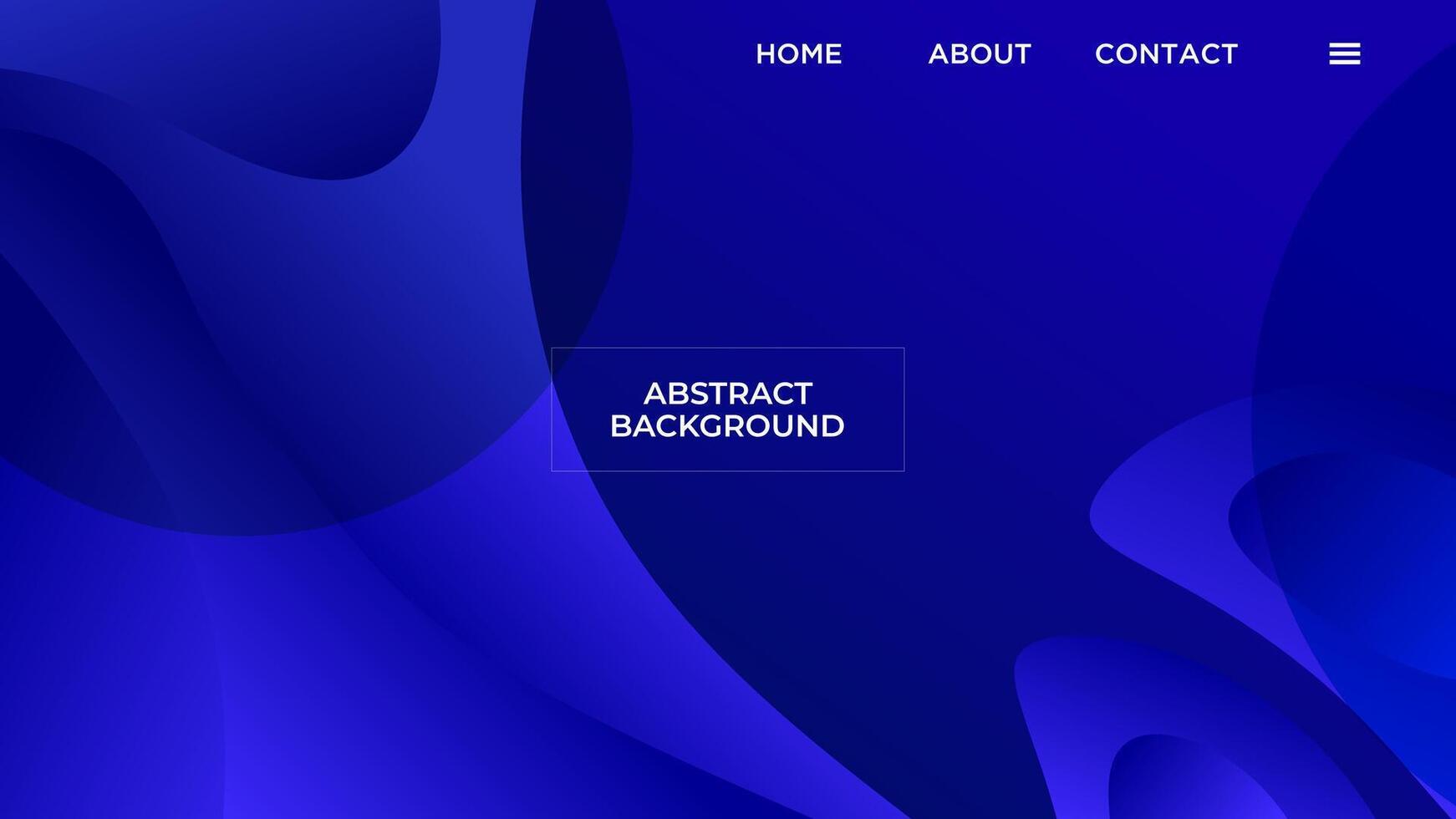 ABSTRACT BLUE BACKGROUND ELEGANT GRADIENT SHAPES SMOOTH LIQUID COLOR DESIGN TEMPLATE GOOD FOR MODERN WEBSITE, WALLPAPER, COVER DESIGN vector