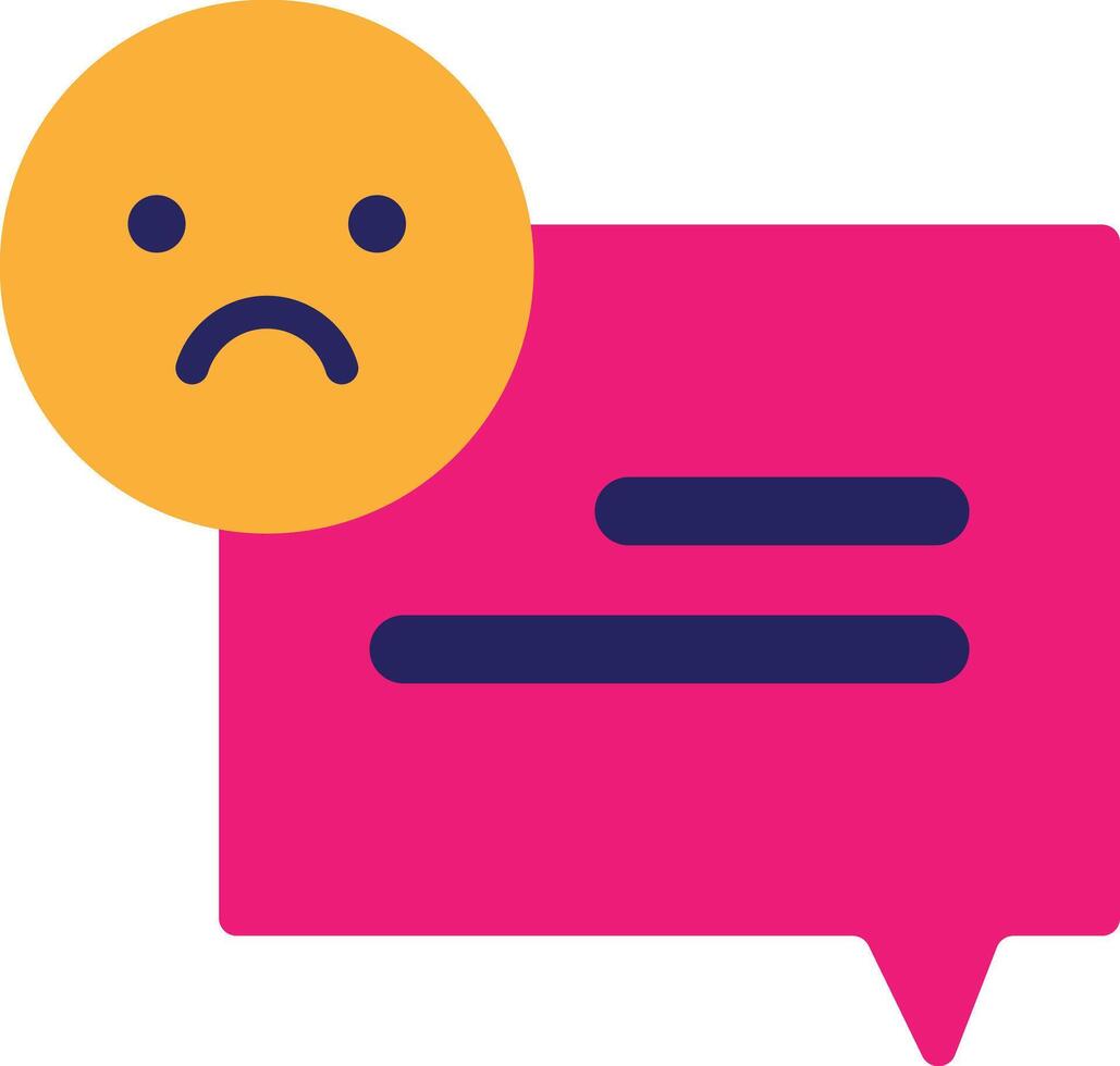 Bad Review Feedback vector