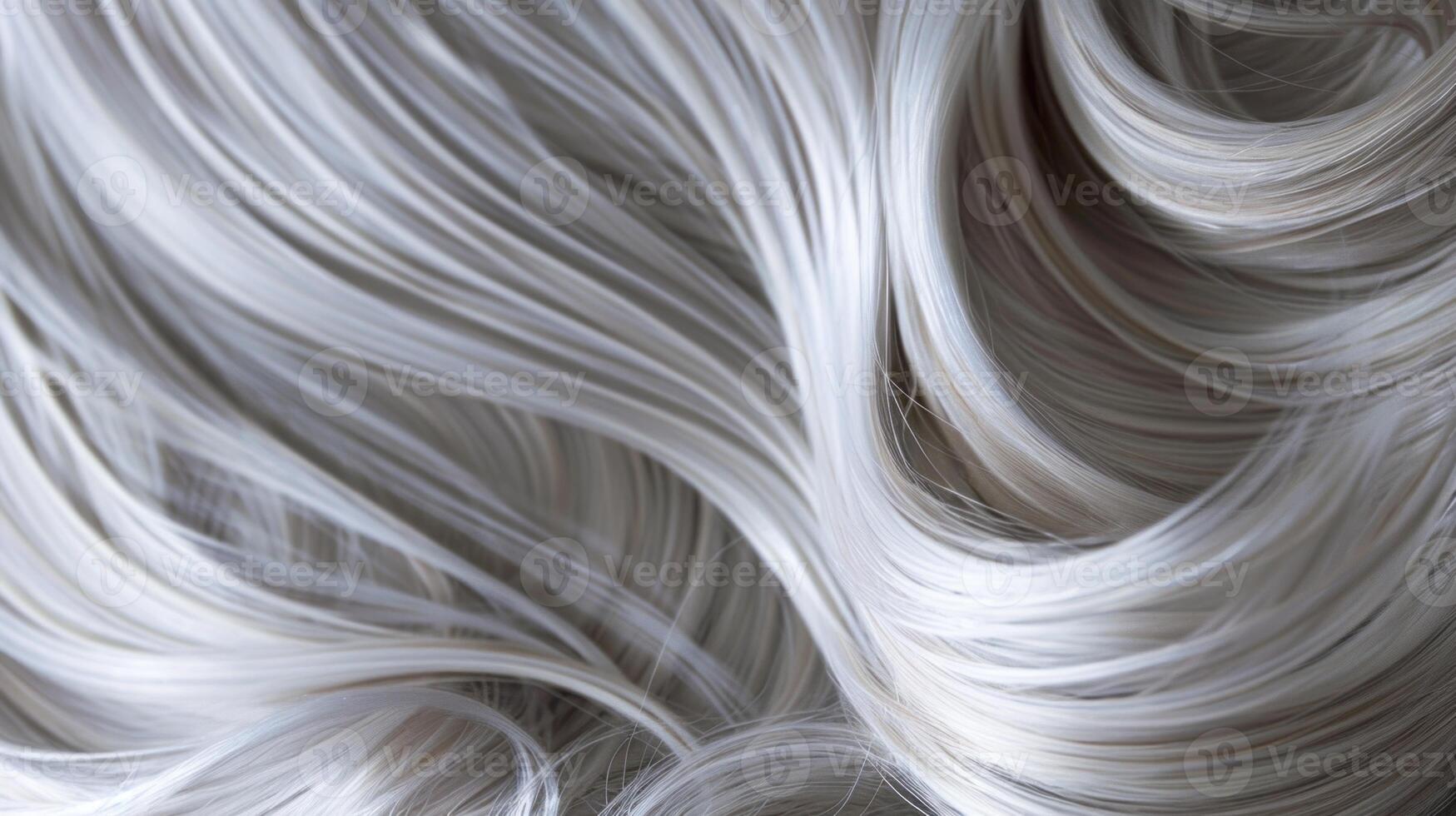 Close up of a modern and sophisticated wig. . photo