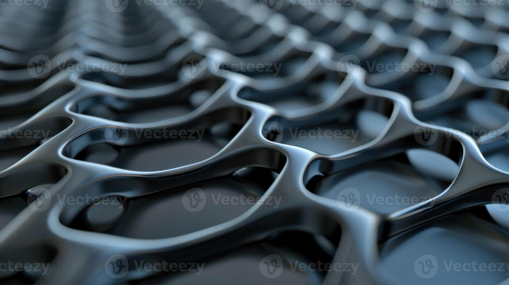 Close up of geometric structures. photo