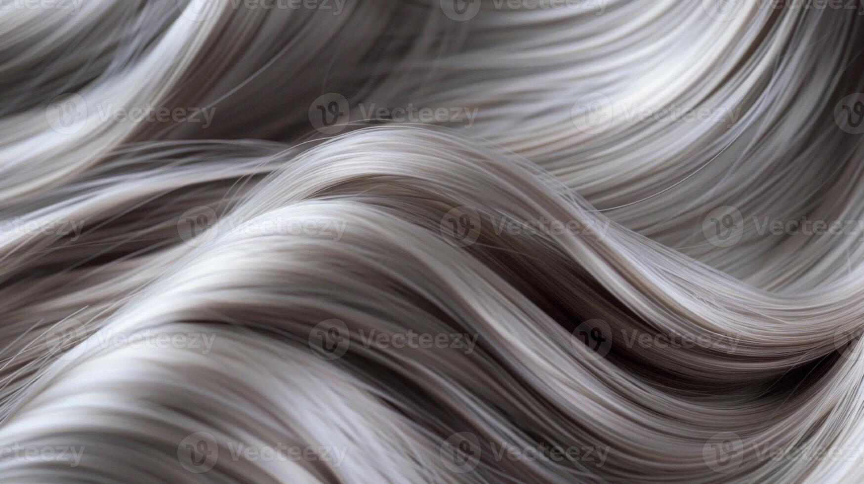 Close up of a modern and sophisticated wig. . photo