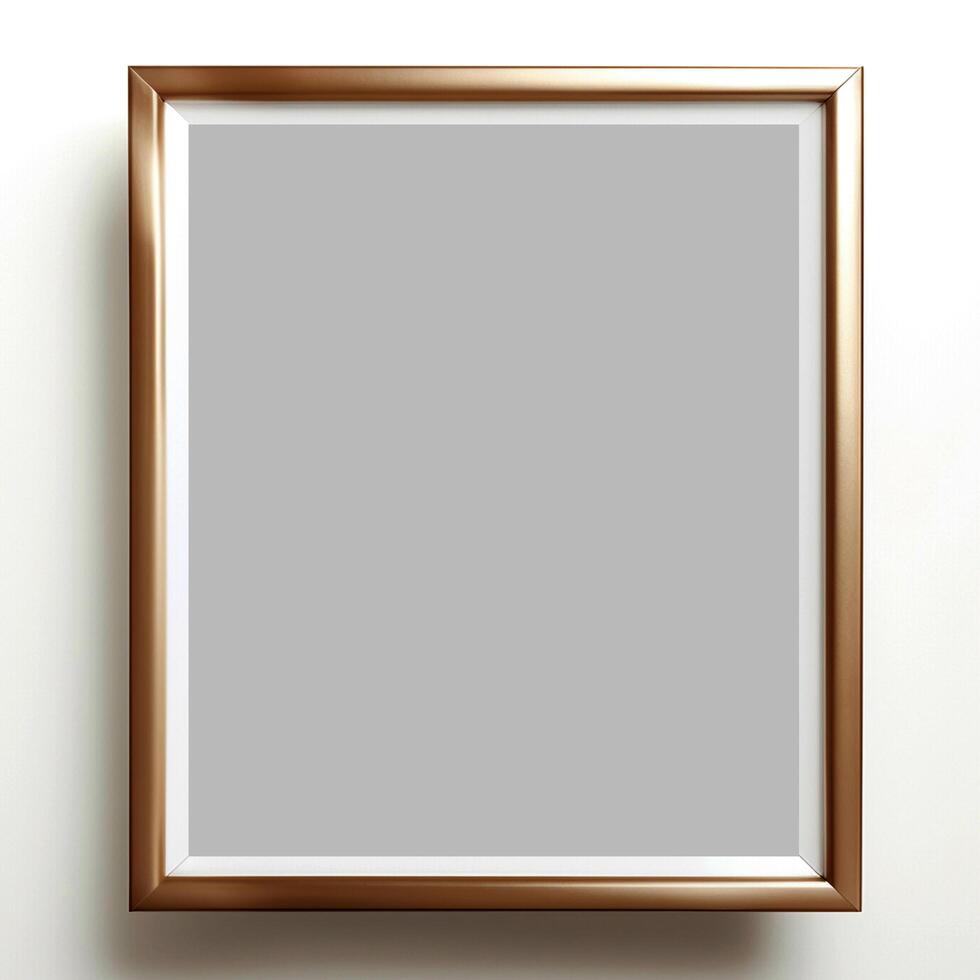 Realistic blank Photo frame for mockup