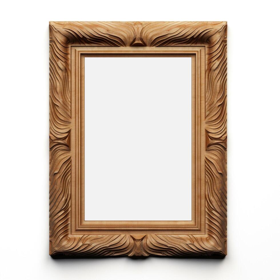 Realistic blank Photo frame for mockup