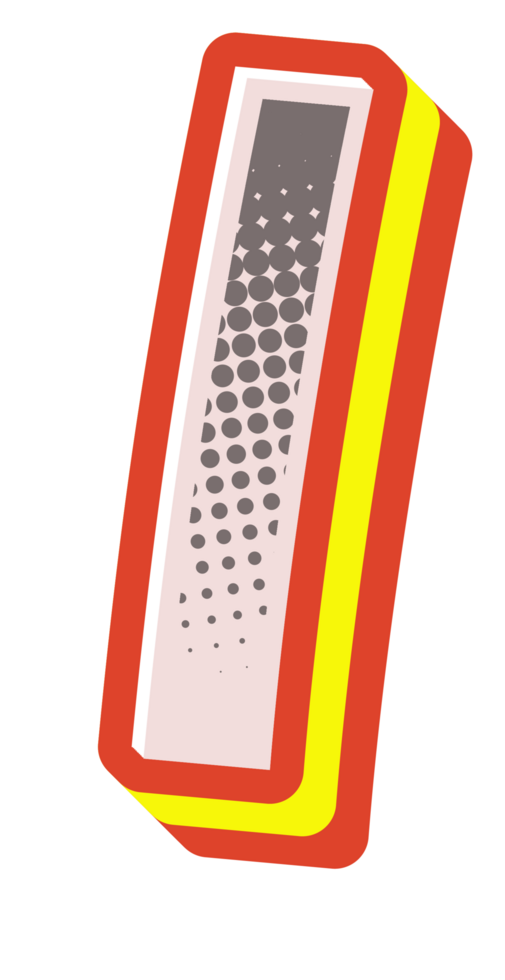Comic Halftone Alphabet Letter and Number png