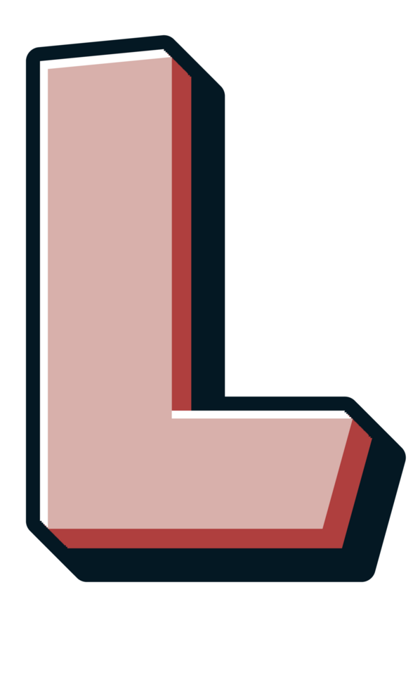 Comic Halftone Alphabet Letter and Number png