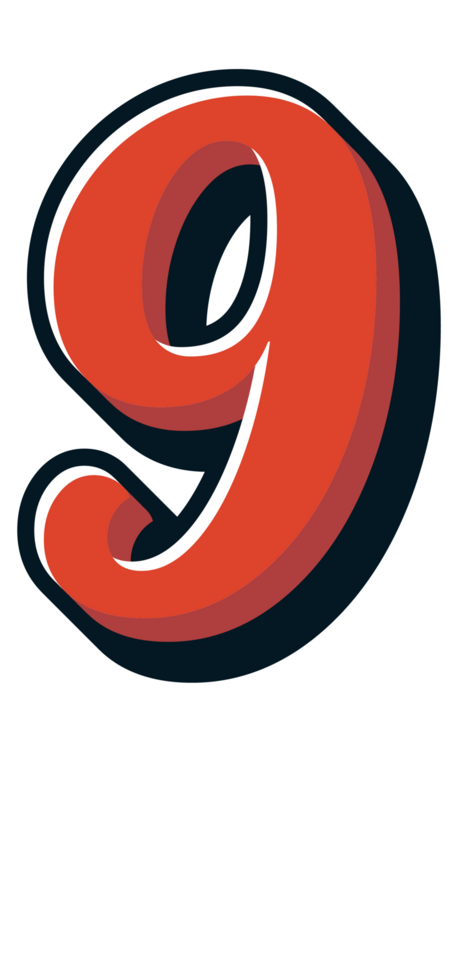 Comic Halftone Alphabet Letter and Number png