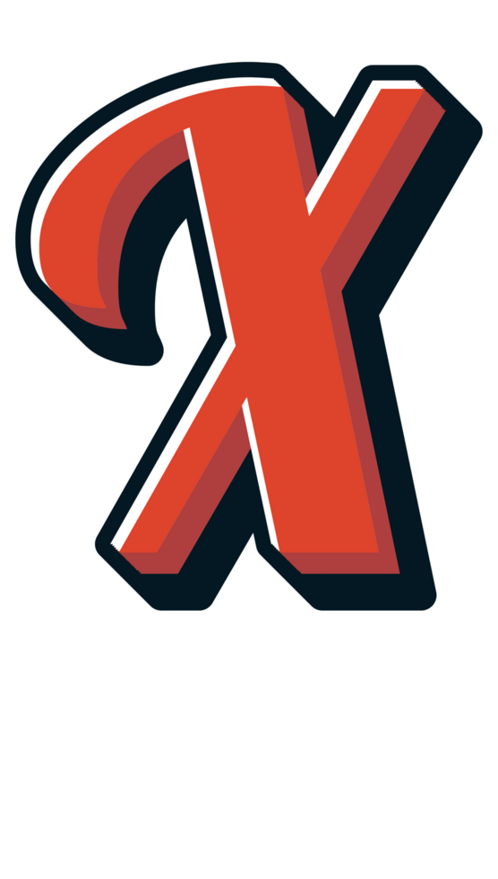 Comic Halftone Alphabet Letter and Number png