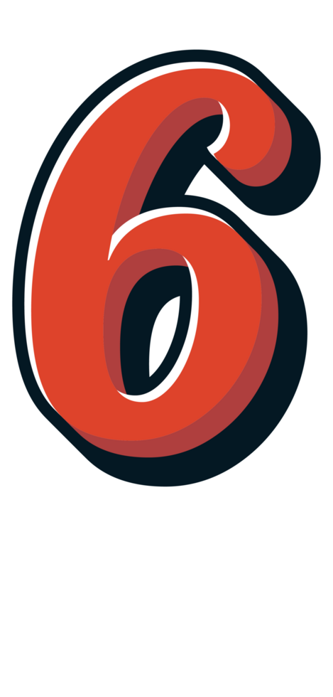 Comic Halftone Alphabet Letter and Number png