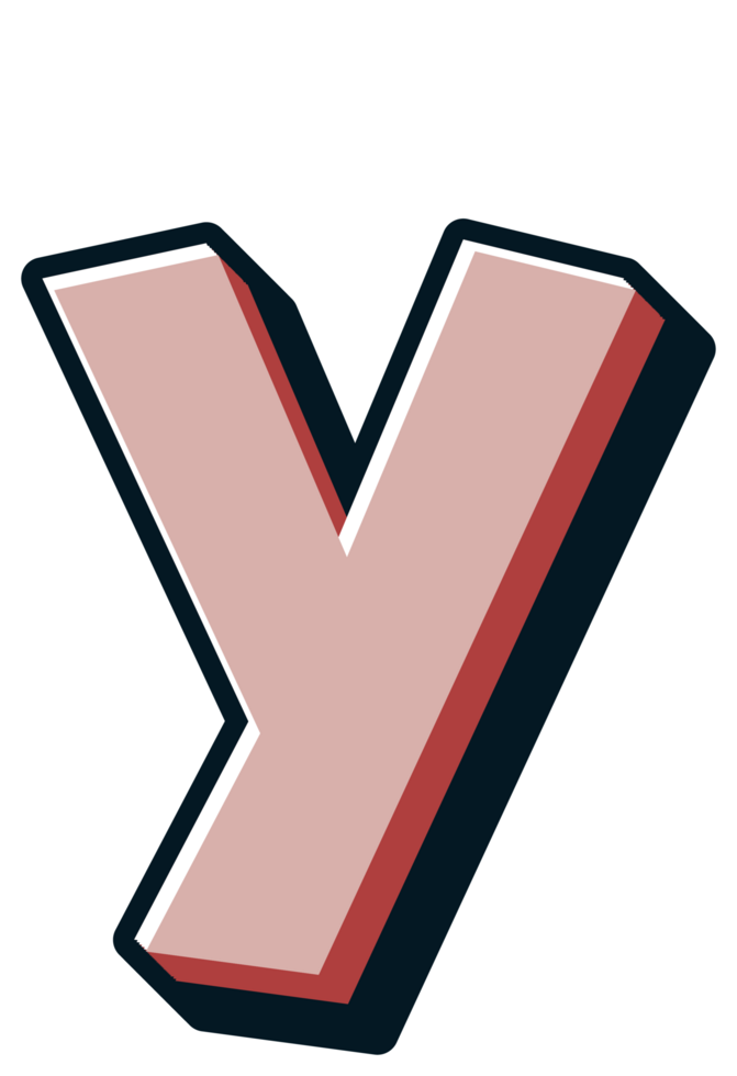 Comic Halftone Alphabet Letter and Number png