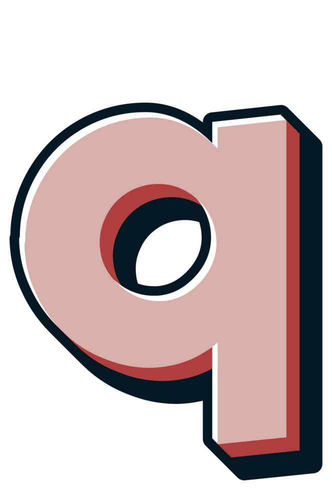 Comic Halftone Alphabet Letter and Number png