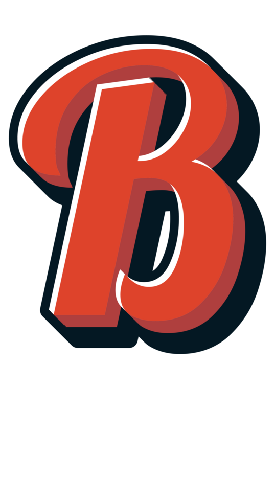 Comic Halftone Alphabet Letter and Number png