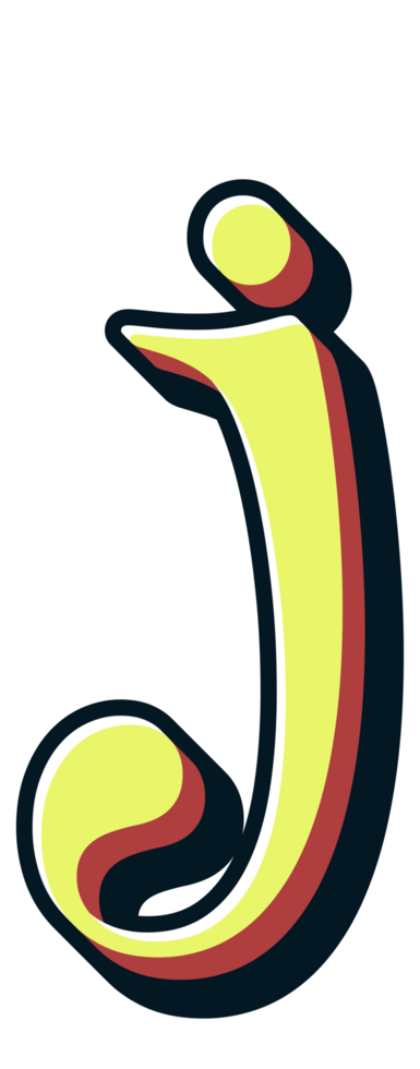 Comic Halftone Alphabet Letter and Number png