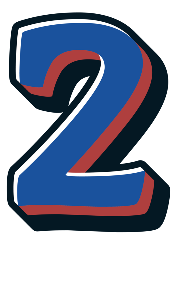 Comic Halftone Alphabet Letter and Number png