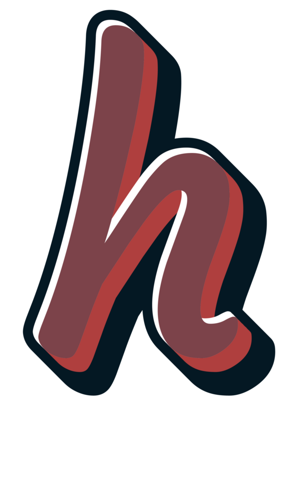 Comic Halftone Alphabet Letter and Number png